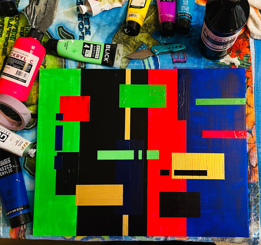 Territorial Displacement (WFT) 16"x20"