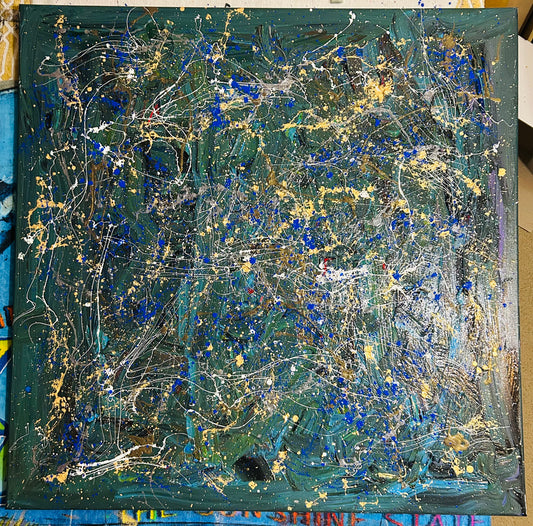 Moonlit Ocean 36"x36"