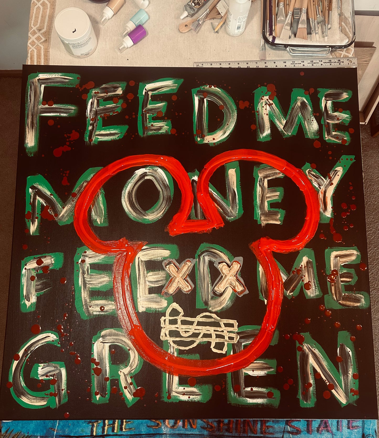 Exploitation 36"x36"