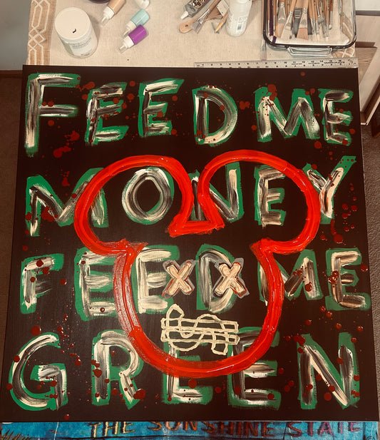 Exploitation 36"x36"