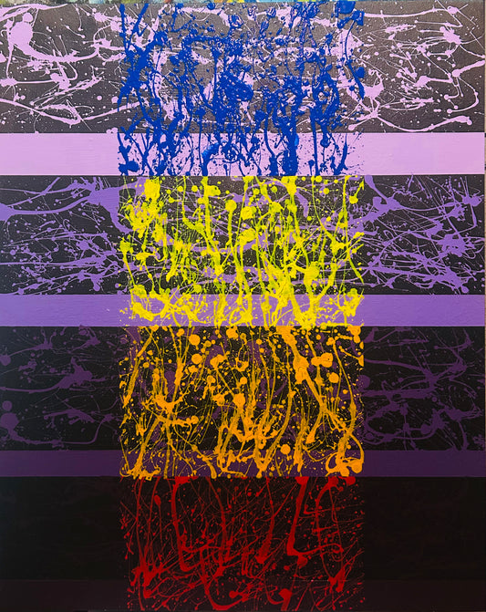 Purple Haze (Prometheus) 24"x30"
