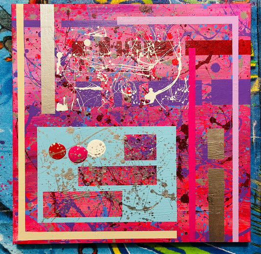 Enojado Rosado 18" x 18"